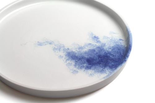 Detail assiette clouds